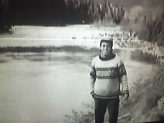 Chris McCandless backpacking